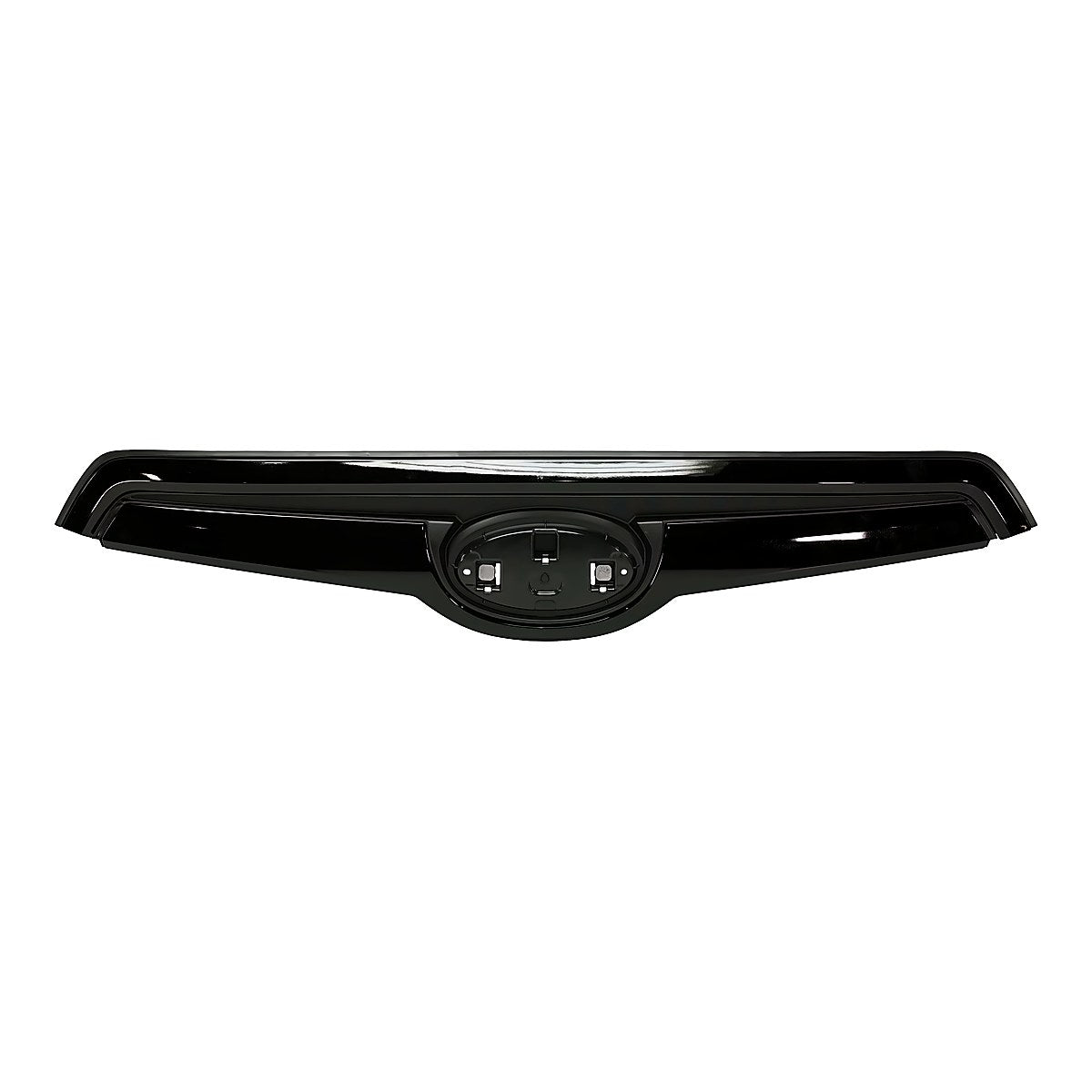 2019-2021 Subaru Forester Grille Upper (Hood Mounted) Primed Gloss Black Sport Model – Front View (SU1200177)