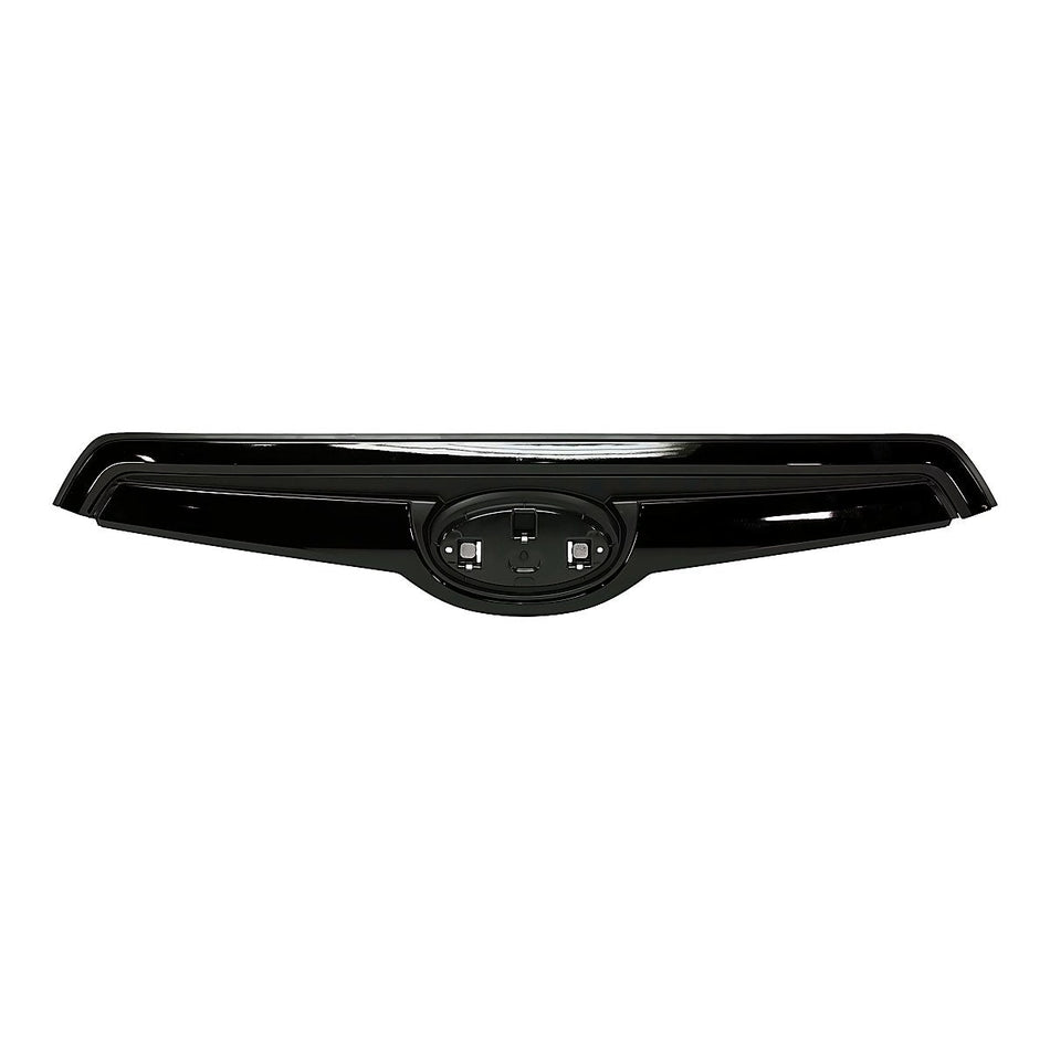 2019-2021 Subaru Forester Grille Upper (Hood Mounted) Primed Gloss Black Sport Model – Front View (SU1200177)