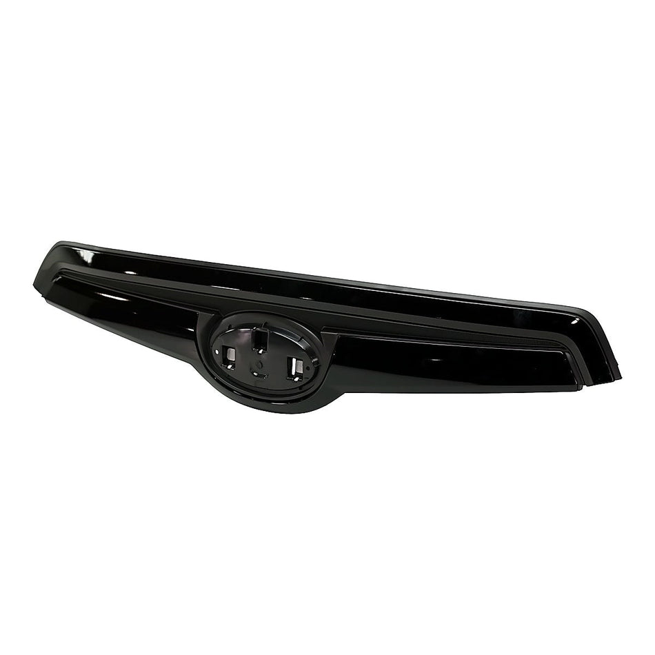 2019-2021 Subaru Forester Grille Upper (Hood Mounted) Primed Gloss Black Sport Model – Side View (SU1200177)