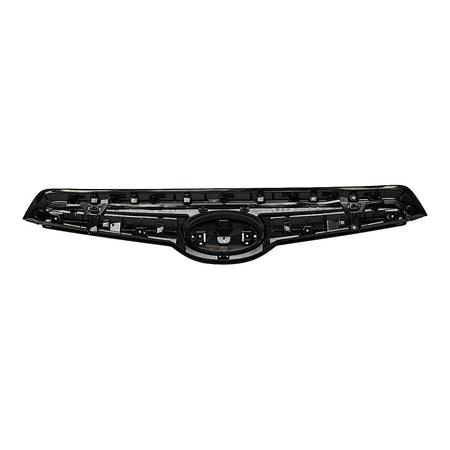 2019-2021 Subaru Forester Grille Upper (Hood Mounted) Primed Gloss Black Sport Model – Back View (SU1200177)