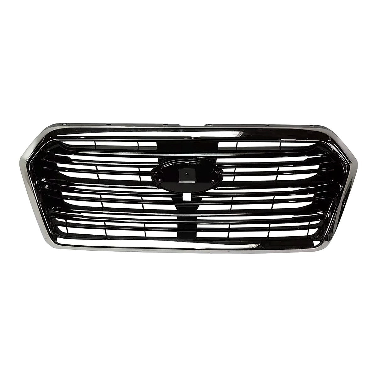 2019-2022 Subaru Ascent Grille Premier/Touring Models With Camera Black With Chrome Frontame – Front View (SU1200183)