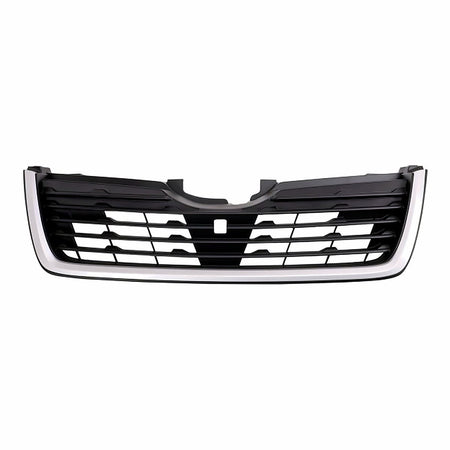 2019-2021 Subaru Forester Grille Matte Black With Silver Moulding Base/Premium Model – Front View (SU1200187)