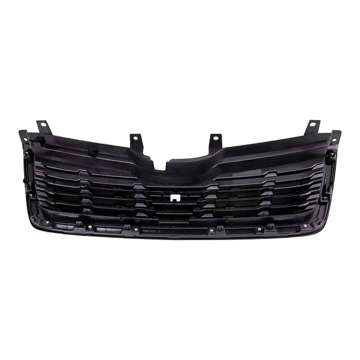 2019-2021 Subaru Forester Grille Matte Black With Silver Moulding Base/Premium Model – Back View (SU1200187)