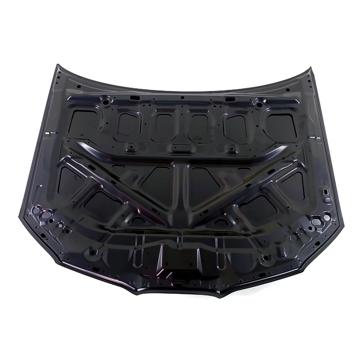 2006-2007 Subaru Impreza Hood Steel Wrx Tr/2.5 I Model Without Turbo – Back View (SU1230132)