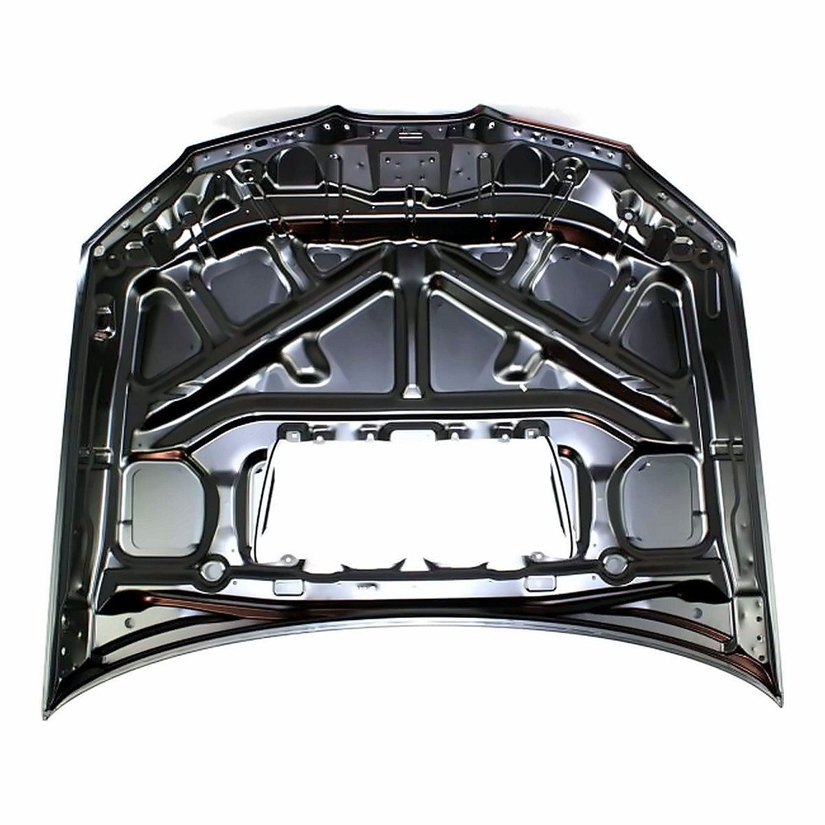 2006-2007 Subaru Impreza Hood With Turbo Hole Wrx/Wrx Ltd – Back View (SU1230139)