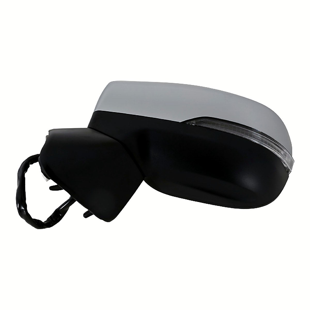2019-2021 Subaru Forester Door Mirror Driver Side Power Heated Satin Chrome With Signal/Memory/Blind Spot_SU1320173-4