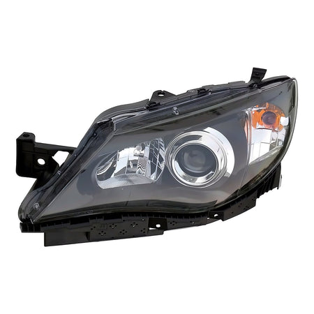 2008-2011 Subaru Impreza Headlight Driver Side Black Halogen – Side View (SU2502125)