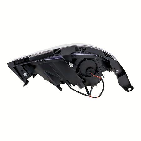 2008-2011 Subaru Impreza Headlight Driver Side Black Halogen – Detail View (SU2502125)