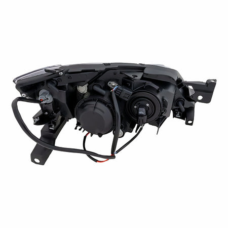 2008-2011 Subaru Impreza Headlight Driver Side Black Halogen – Close-Up View (SU2502125)