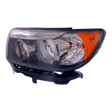 2007-2008 Subaru Forester Headlight Driver Side With Sport Pkg (Black) – Side View (SU2502135)