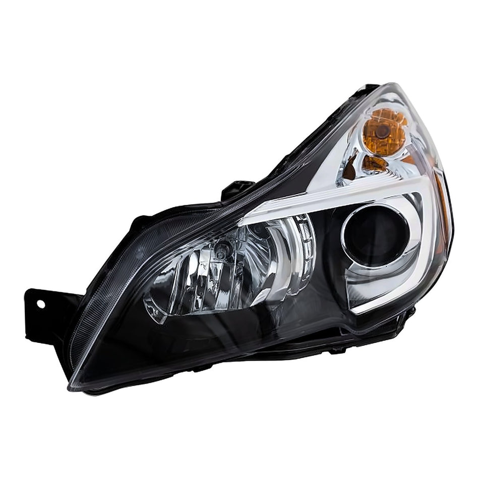 2013-2014 Subaru Legacy Headlight Driver Side With Black Bezel – Side View (SU2502141)