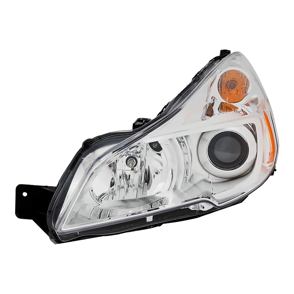 2013-2014 Subaru Outback Wagon Headlight Driver Side With Chrome Bezel – Side View (SU2502143)
