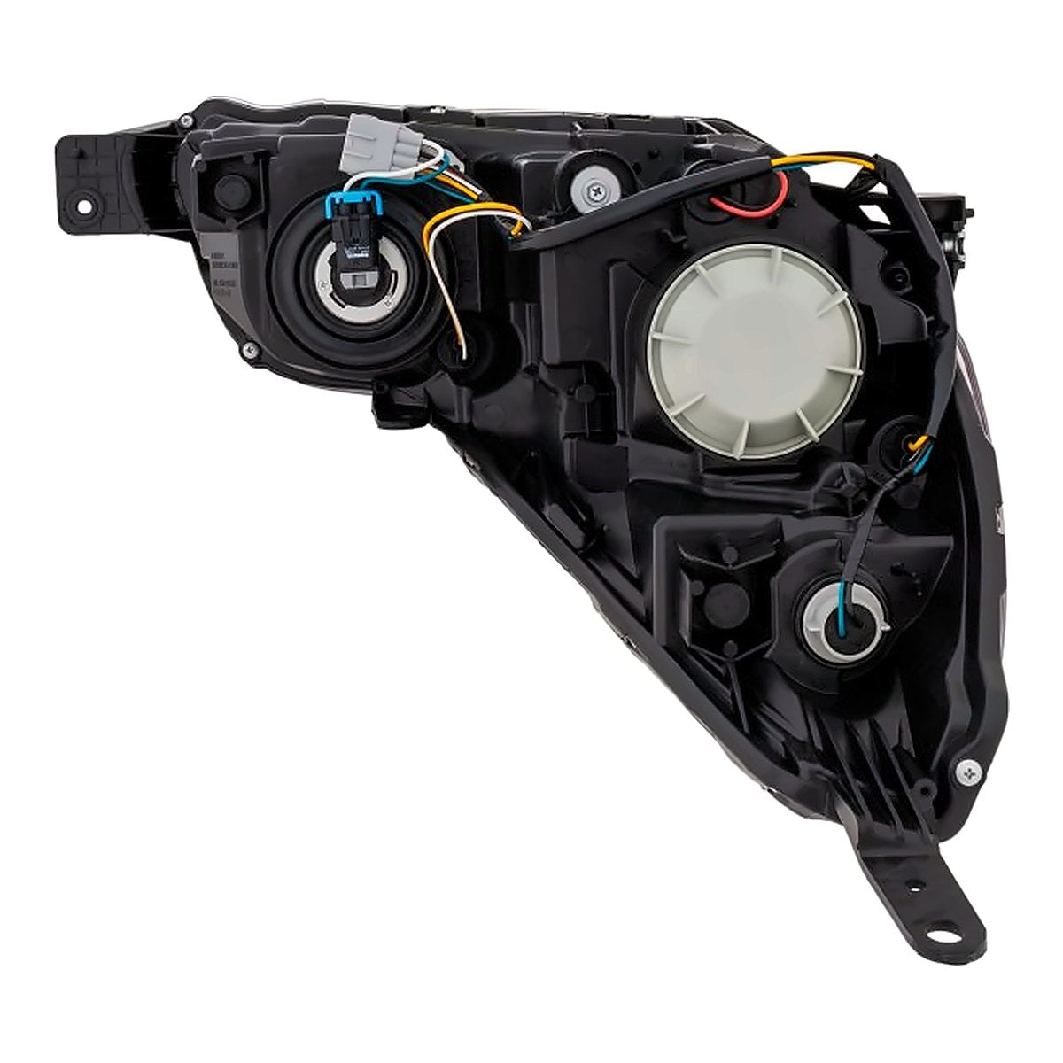 2013-2014 Subaru Outback Wagon Headlight Driver Side With Chrome Bezel – Back View (SU2502143)