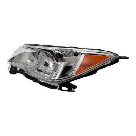 2014-2016 Subaru Forester Headlight Driver Side Halogen 2.5L Chrome Bezel – Installed View (SU2502145)