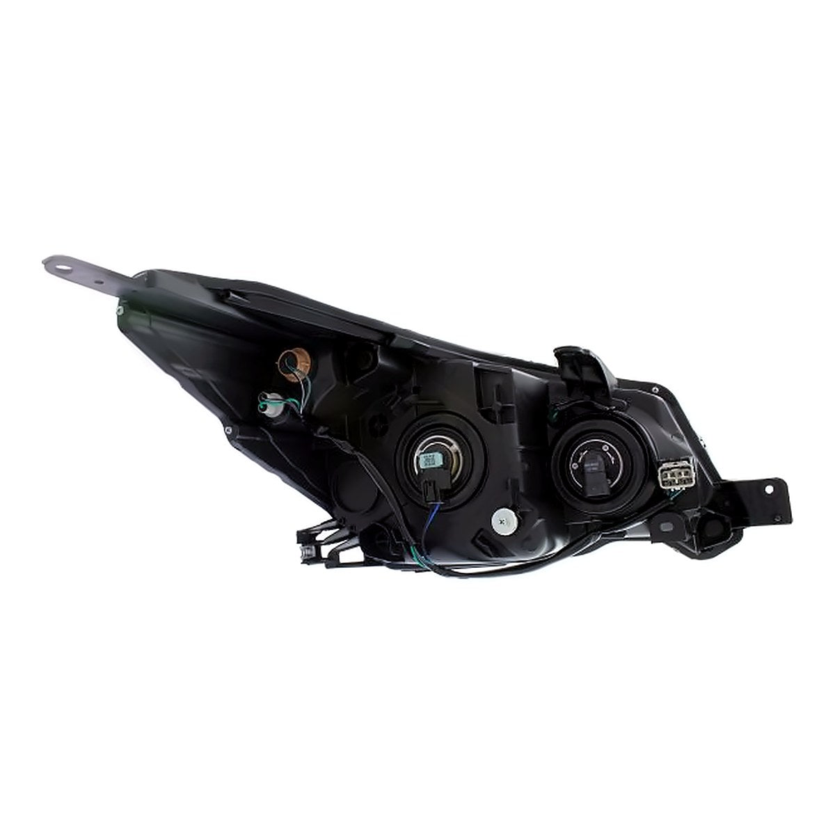 2014-2016 Subaru Forester Headlight Driver Side Halogen 2.0L Gray Bezel – Close-Up View (SU2502146)