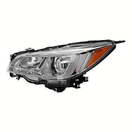 2015-2017 Subaru Legacy Headlight Driver Side Halogen With Chrome Bezel 2.5I Model – Side View (SU2502151)