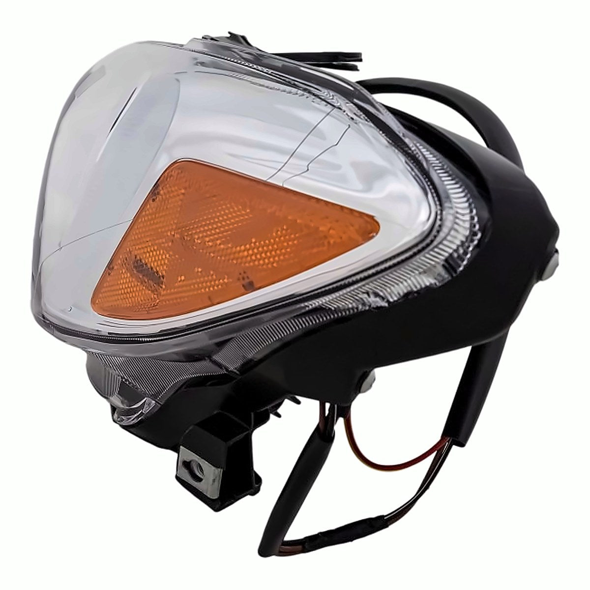 2015-2020 Subaru Wrx Headlight Driver Side Halogen With Chrome Bezel – Angle View (SU2502152)