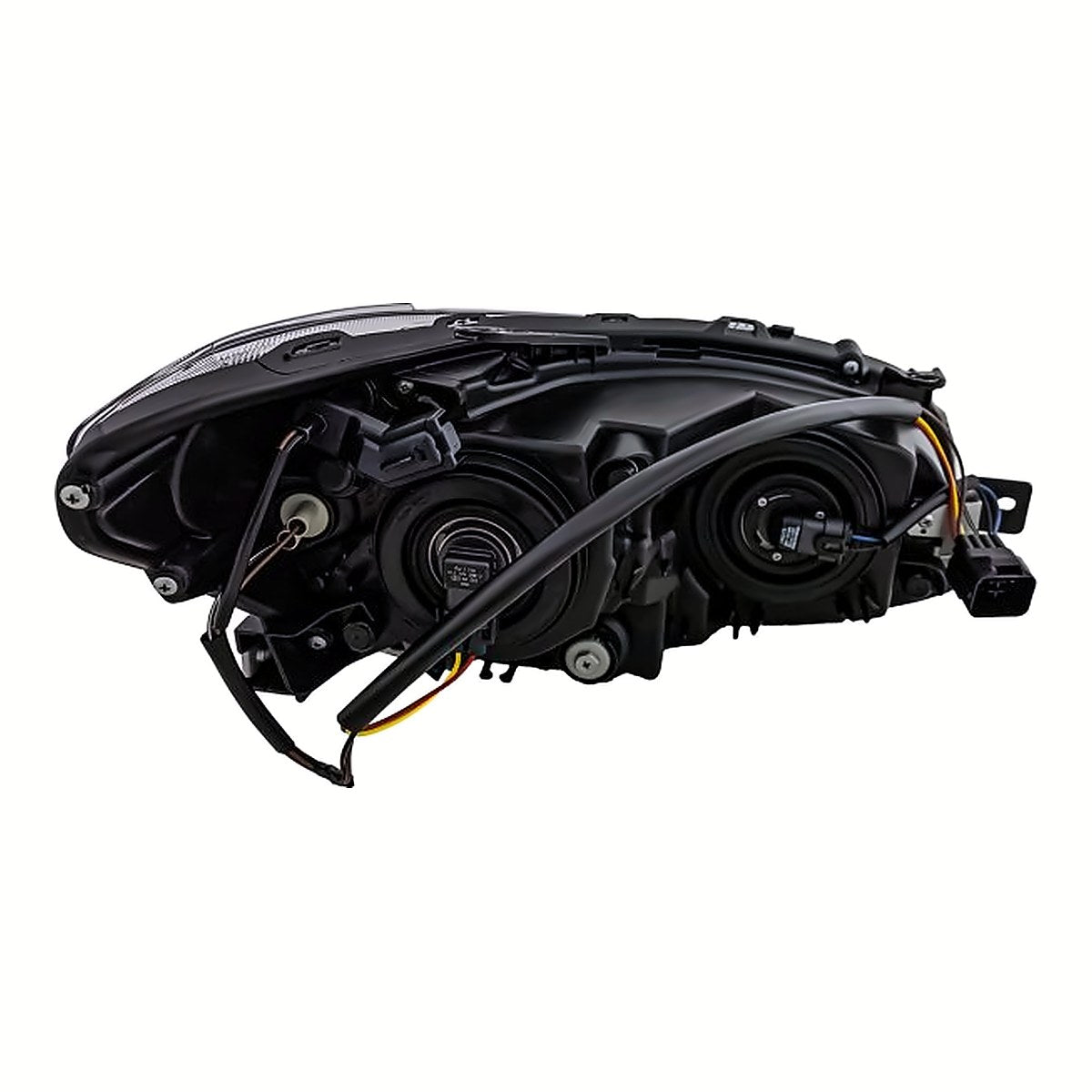 2015-2020 Subaru Wrx Headlight Driver Side Halogen With Chrome Bezel – Back View (SU2502152)