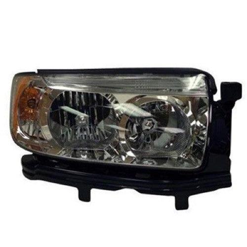 2006-2008 Subaru Forester Headlight Passenger Side 