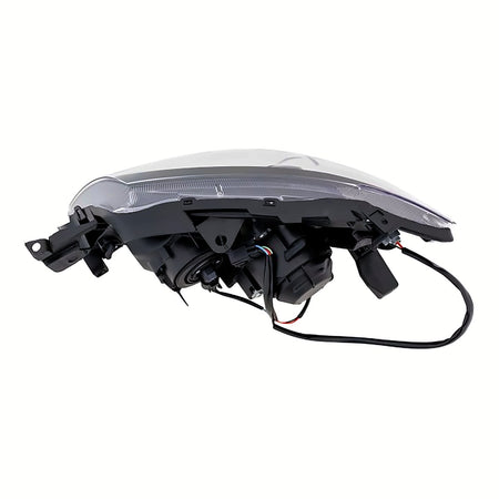 2008-2011 Subaru Impreza Headlight Passenger Side Black Halogen – Detail View (SU2503125)