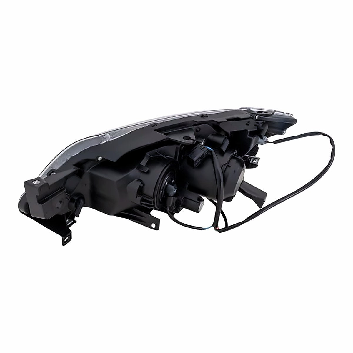 2008-2011 Subaru Impreza Headlight Passenger Side Black Halogen – Close-Up View (SU2503125)