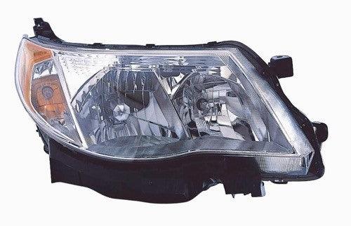 2009-2013 Subaru Forester Headlight Passenger Side Halogen 