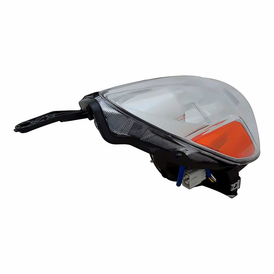 2013-2014 Subaru Outback Wagon Headlight Passenger Side With Chrome Bezel – Side View (SU2503143)