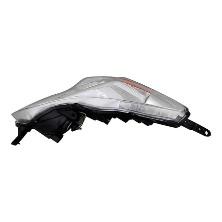 2013-2014 Subaru Outback Wagon Headlight Passenger Side With Chrome Bezel – Detail View (SU2503143)