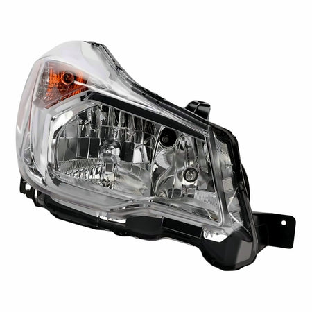 2014-2016 Subaru Forester Headlight Passenger Side Halogen 2.5L Chrome Bezel – Side View (SU2503145)