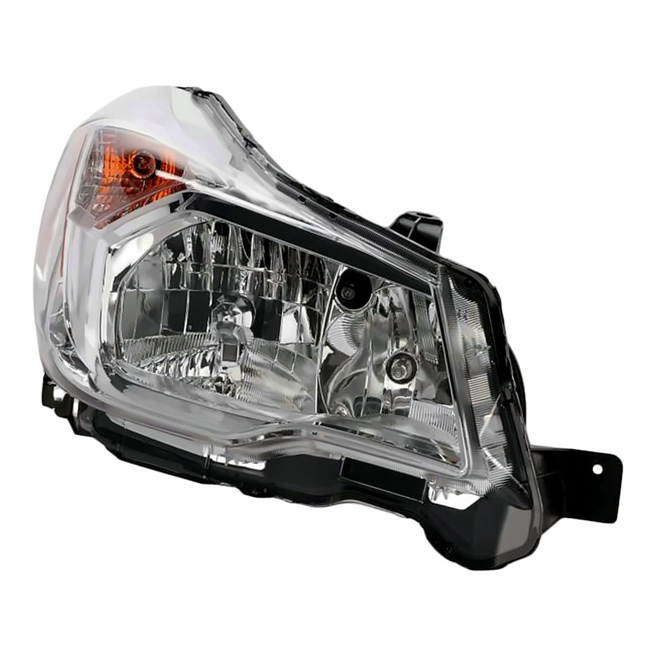 2014-2016 Subaru Forester Headlight Passenger Side Halogen 2.5L Chrome Bezel – Side View (SU2503145)