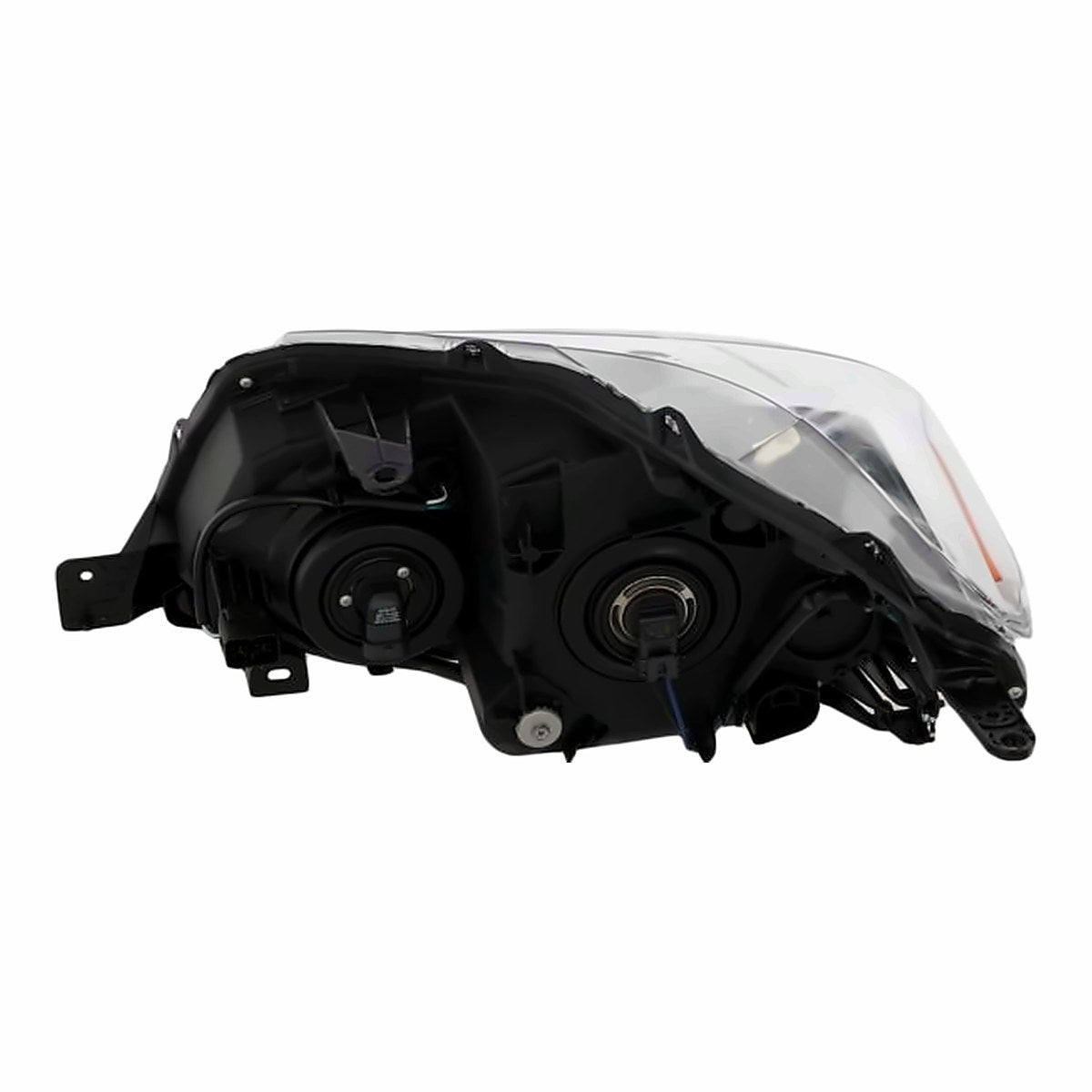 2014-2016 Subaru Forester Headlight Passenger Side Halogen 2.5L Chrome Bezel – Installed View (SU2503145)