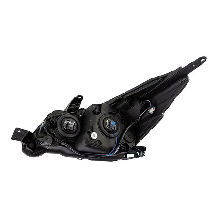 2014-2016 Subaru Forester Headlight Passenger Side Halogen 2.0L Gray Bezel – Angle View (SU2503146)