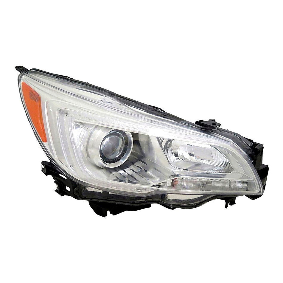 2015-2017 Subaru Legacy Headlight Passenger Side Halogen With Chrome Bezel 2.5I Model – SU2503151