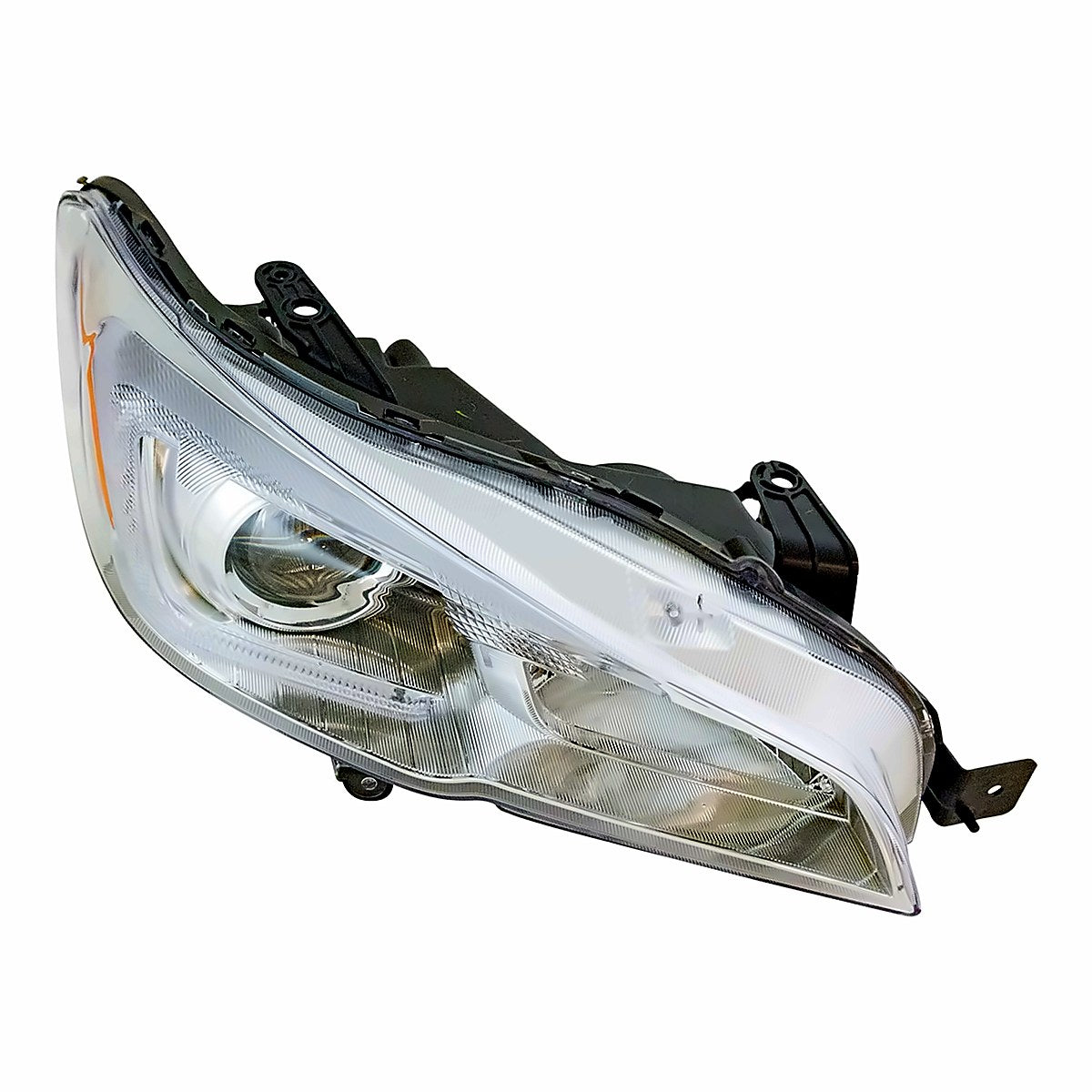 2015-2020 Subaru Wrx Headlight Passenger Side Halogen With Chrome Bezel – Angle View (SU2503152)