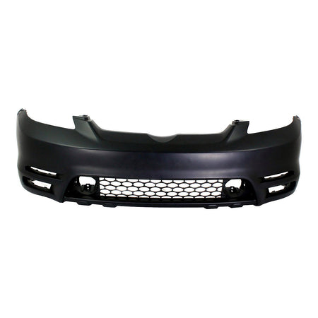 2003-2004 Toyota Matrix Bumper Front Primed Without Spoiler Hole Base/Xr Model_TO1000236