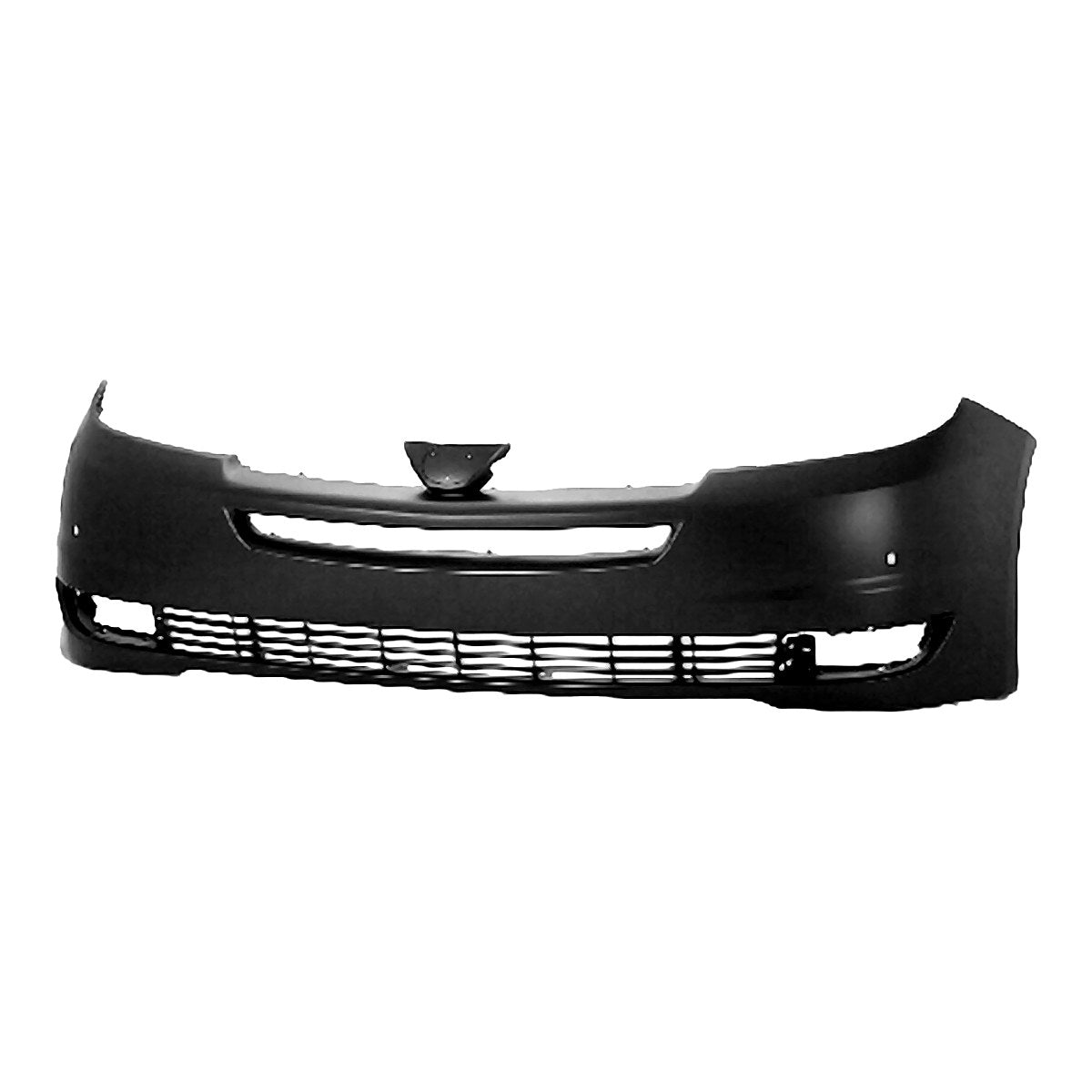 2004-2005 Toyota Sienna Bumper Front Primed With Sensor Hole Without Radar Cruise – TO1000270