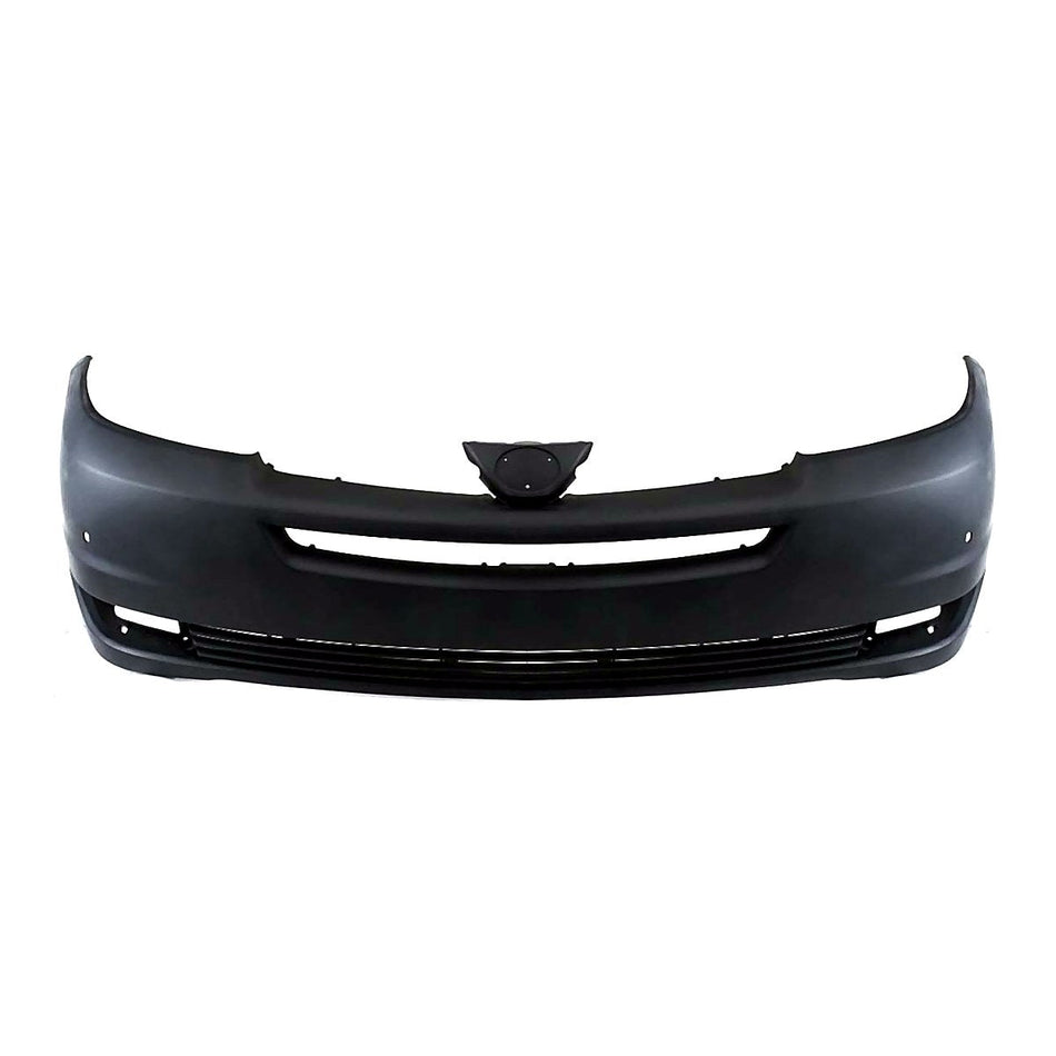 2004-2005 Toyota Sienna Bumper Front Primed With Radar Hole Without Sensors_TO1000271