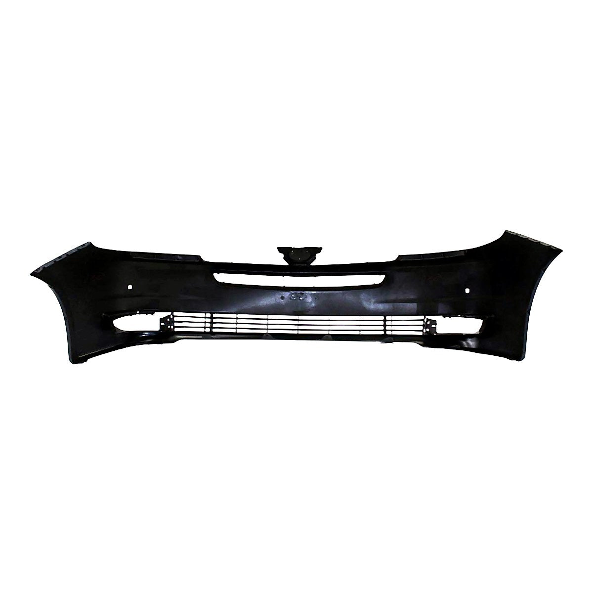 2004-2005 Toyota Sienna Bumper Front Primed With Radar Hole Without Sensors_TO1000271-4