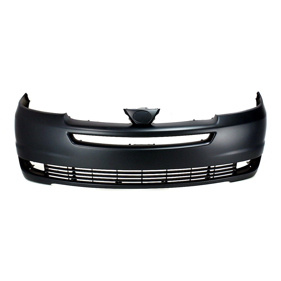 2004-2005 Toyota Sienna Bumper Front Primed Without Sensors Without Radar Cruise_TO1000272