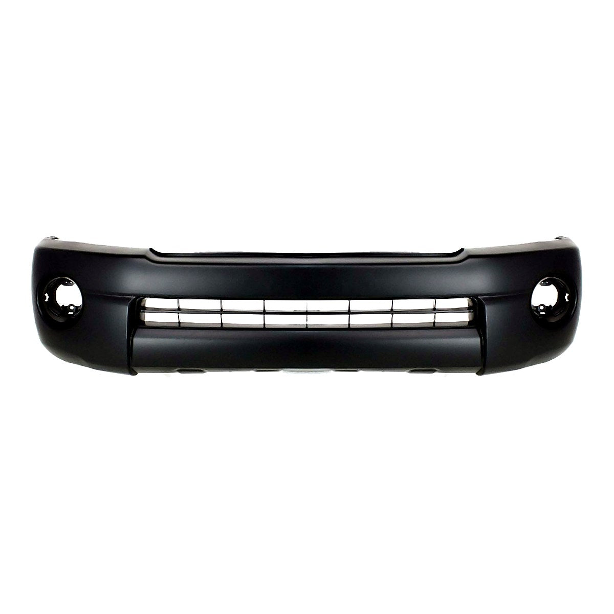2005-2011 Toyota Tacoma Bumper Front Black Textured Rwd Pre-Runner/4Wd Model With Flare Without Spoiler_TO1000302