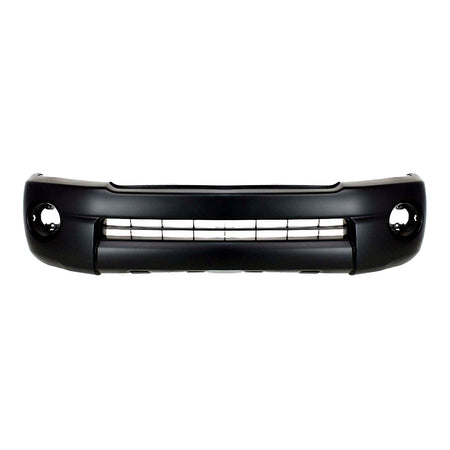 2005-2011 Toyota Tacoma Bumper Front Black Textured Rwd Pre-Runner/4Wd Model With Flare Without Spoiler_TO1000302