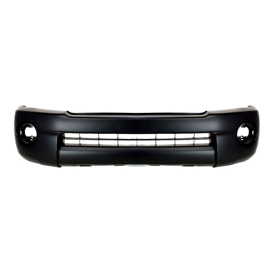 2005-2011 Toyota Tacoma Bumper Front Black Textured Rwd Pre-Runner/4Wd Model With Flare Without Spoiler_TO1000302