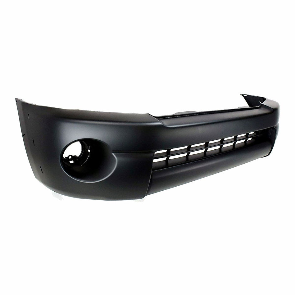 2005-2011 Toyota Tacoma Bumper Front Black Textured Rwd Pre-Runner/4Wd Model With Flare Without Spoiler_TO1000302-2