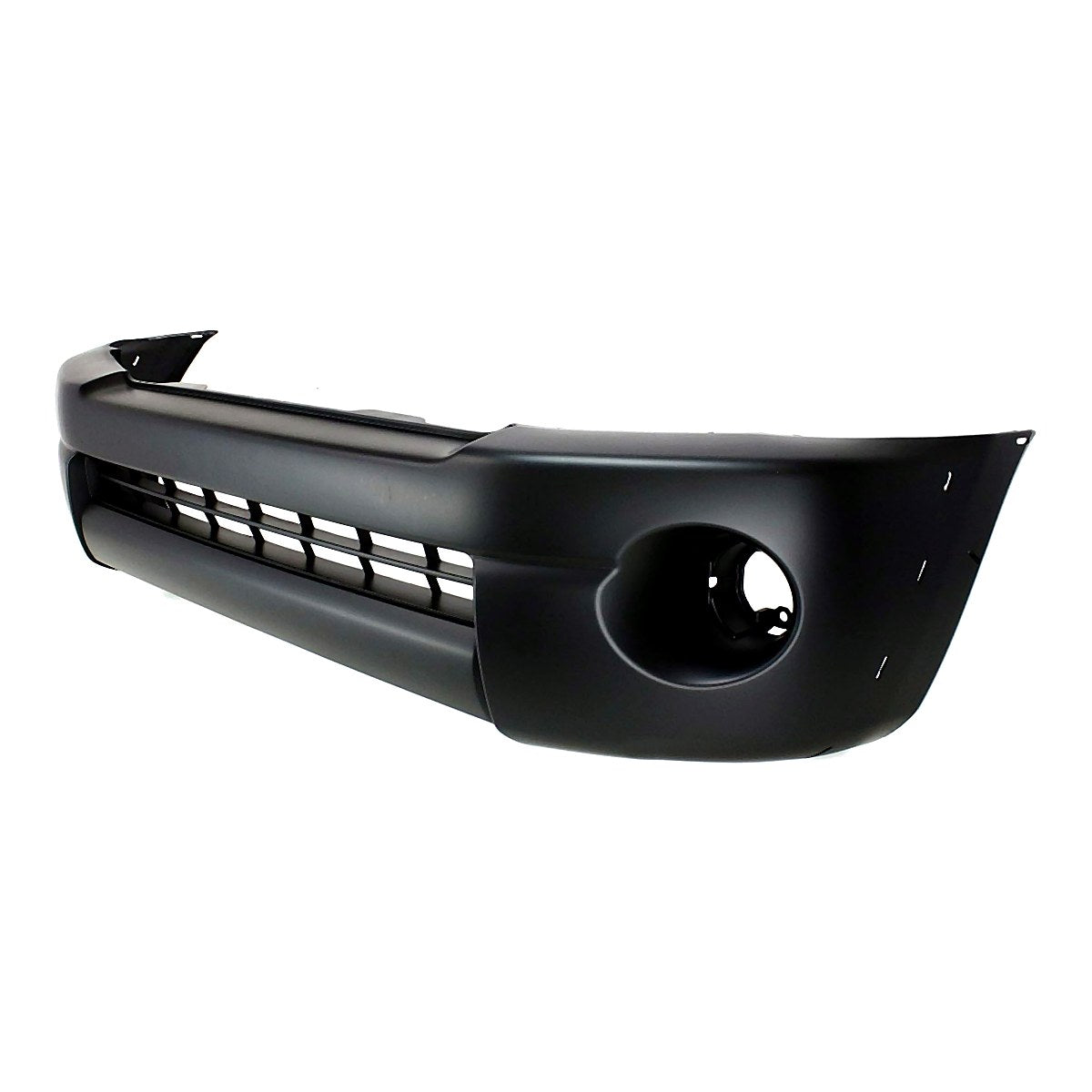 2005-2011 Toyota Tacoma Bumper Front Black Textured Rwd Pre-Runner/4Wd Model With Flare Without Spoiler_TO1000302-3