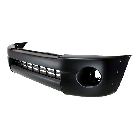 2005-2011 Toyota Tacoma Bumper Front Black Textured Rwd Pre-Runner/4Wd Model With Flare Without Spoiler_TO1000302-3