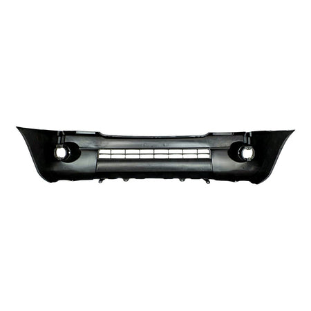 2005-2011 Toyota Tacoma Bumper Front Fine Textured Black Base Model Without Flare Without Spoiler_TO1000304-5