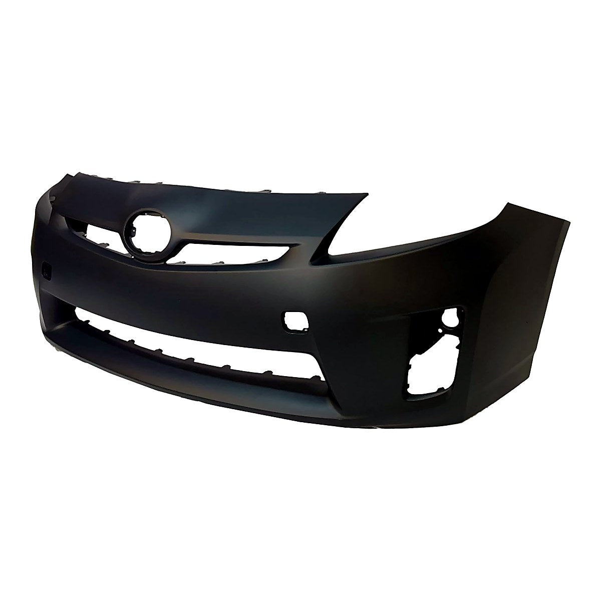2010-2011 Toyota Prius Bumper Front Primed Without Sensor Without Washer Hole For Halogen Headlight_TO1000359