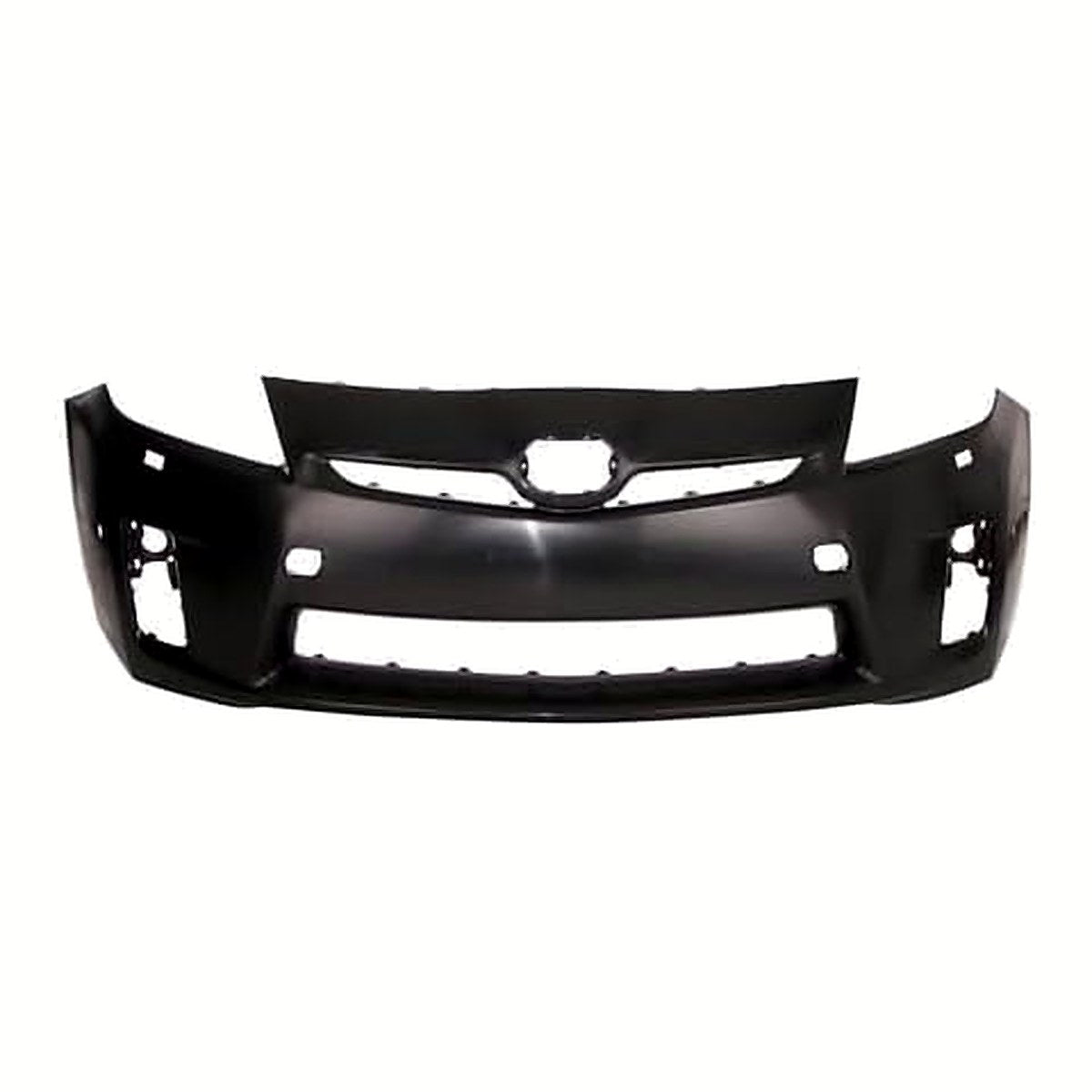 2010-2011 Toyota Prius Bumper Front Primed With Sensor/Led/Washer Hole_TO1000360