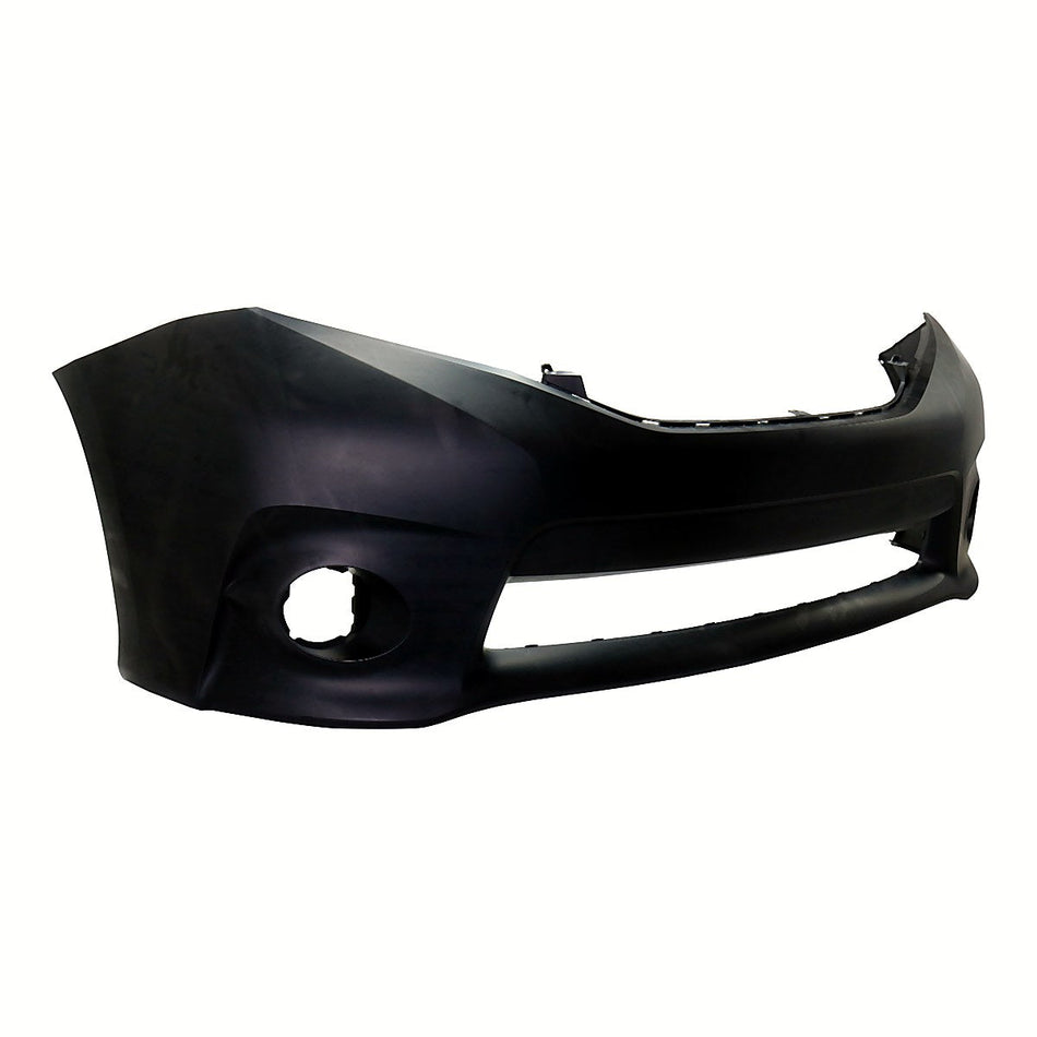 2011-2017 Toyota Sienna Bumper Front Se Primed With Textured Center Area With Round Fog Holes_TO1000367-2