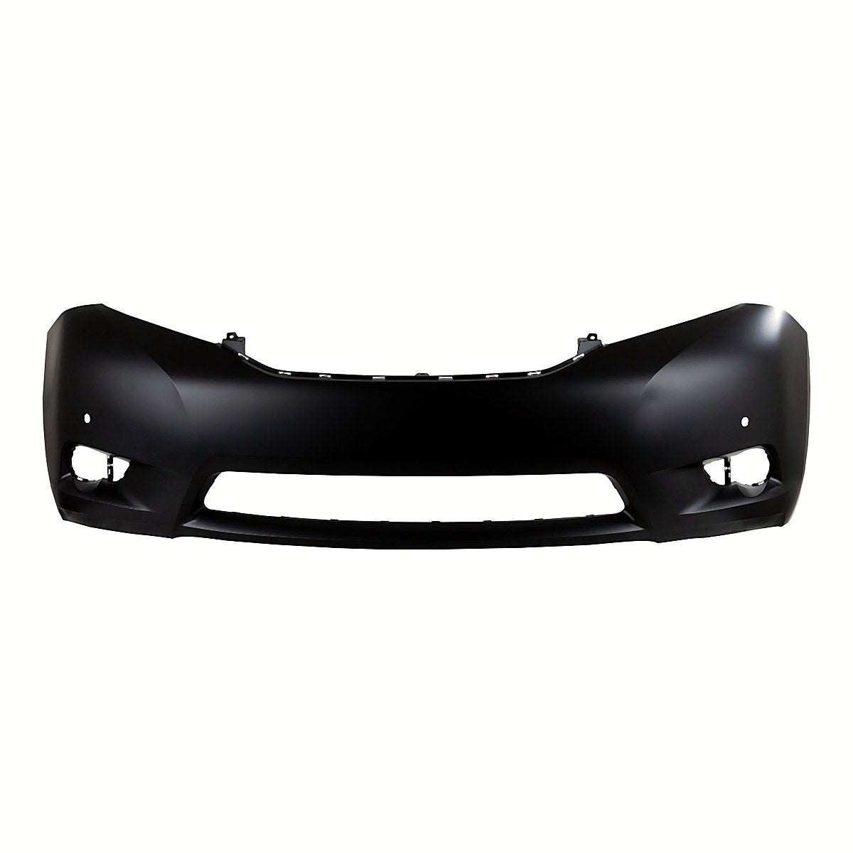 2011-2017 Toyota Sienna Bumper Front Primed With Sensor Hole With Fog Light Hole Ltd Model_TO1000368